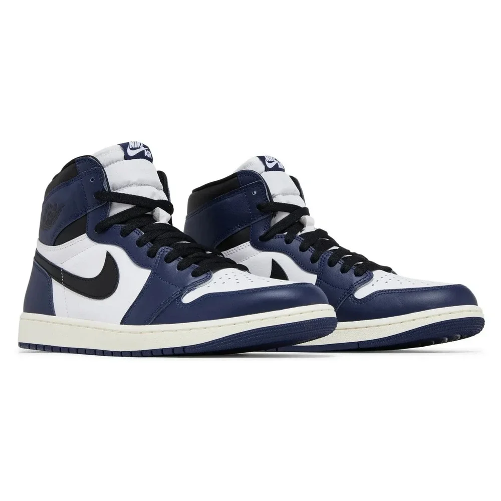 Nike Air Jordan 1 Retro High OG Mens Size 7.5 Midnight Navy Shoes DZ5485 401